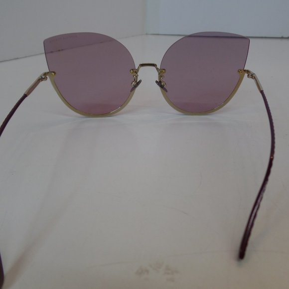 BOTTEGA VENETA Made Italy BV02045 004 New Elegant Sunglasses Purple Colored Lens - Picture 9 of 15
